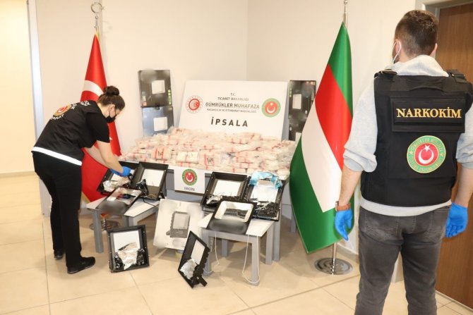 İ̇psala Gümrük Kapısı’nda 108 Kilo Eroin Ele Geçirildi