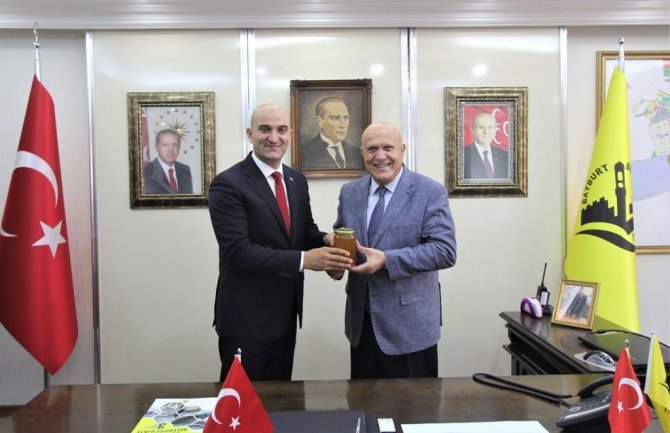 Milletvekili Kılavuz Ve Myk Üyelerinden Başkan Pekmezci’ye Ziyaret