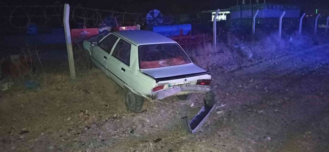 Akaryakıt İstasyonundan Çıkan Otomobile Arkadan Çarptı: 1 Yaralı