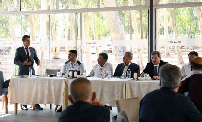 Akyaka’da Ulalı Muhtarla İle Toplantı