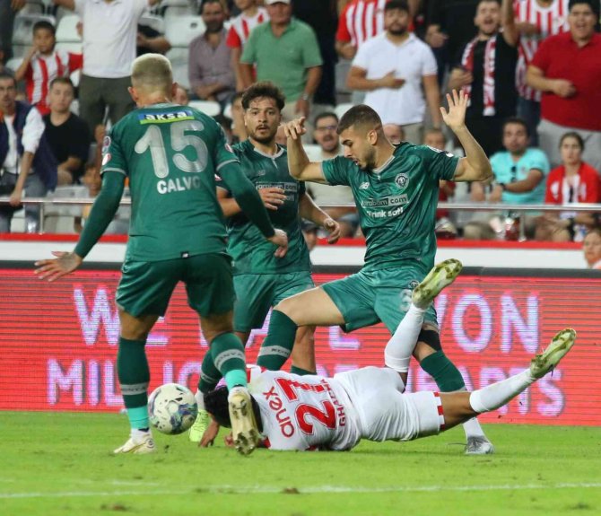 Spor Toto Süper Lig: Ft Antalyaspor: 1 - A. Konyaspor: 1 (Maç Sonucu)