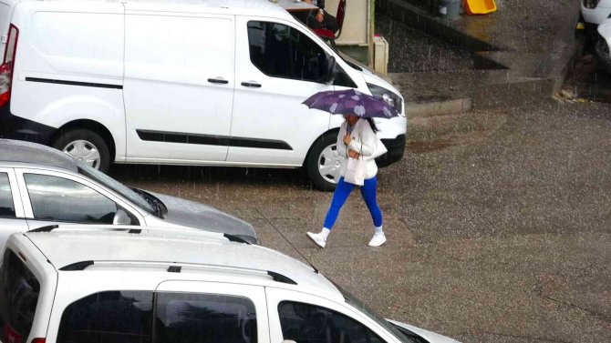 Tokat’ta Dolu Yağışı