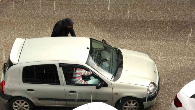 Tokat’ta Dolu Yağışı