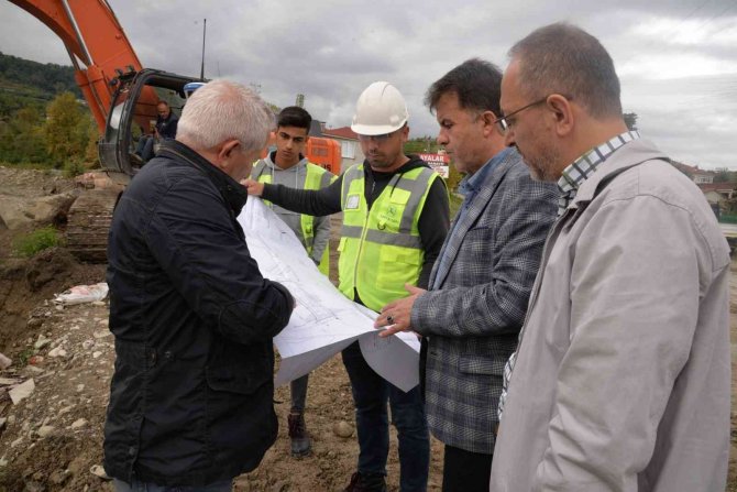 Türkeli’de Yeni Köprünün Yapımına Başlandı