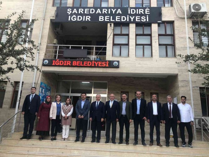 65. Hükümet Ulaştırma Bakanı Ahmet Arslan’dan Iğdır Belediyesine Ziyaret