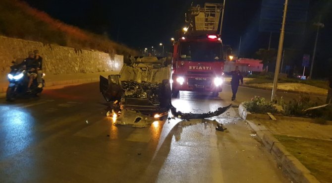 Önce Kaza Yaptı Sonra Kaçtı