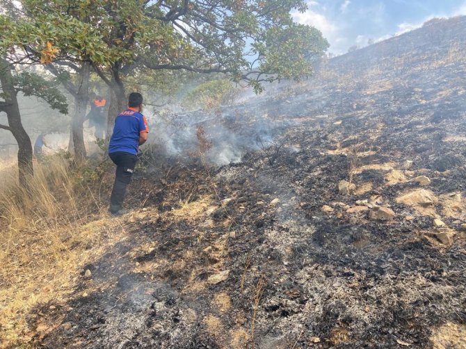 Bayburt’ta Örtü Yangını