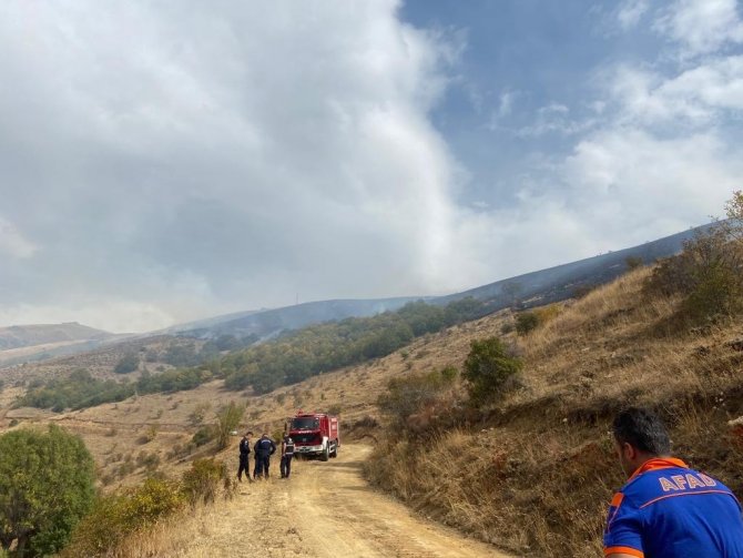 Bayburt’ta Örtü Yangını
