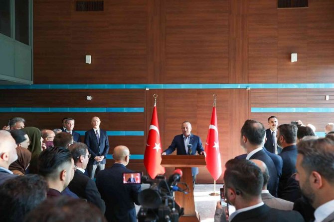 Çavuşoğlu: “Suriye’den Libya’ya Kıbrıs’tan Ege’ye Ve Akdeniz’e Kadar Hakkımızı Hukukumuzu Korumakla Mükellefiz”