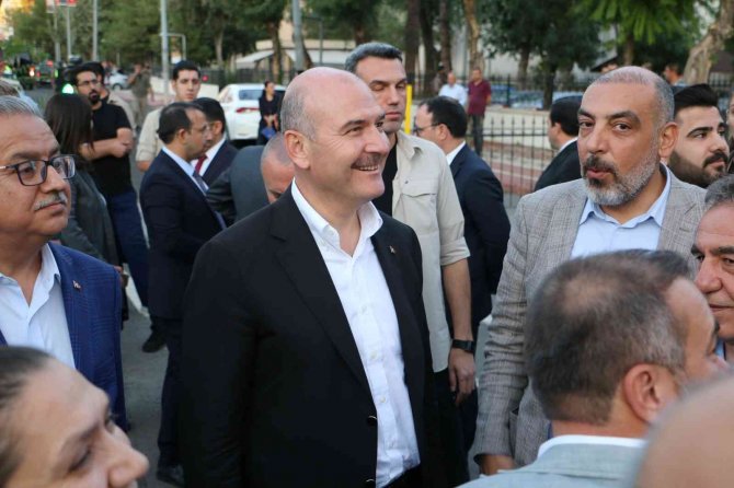 Bakan Soylu, Diyarbakır Valiliğini Ziyaret Etti