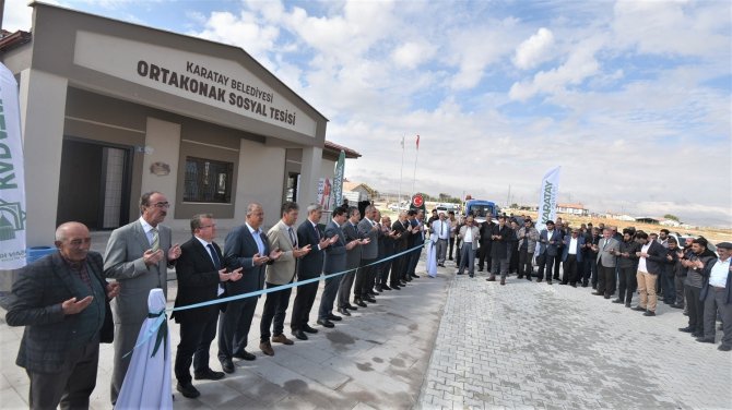 Ortakonak Sosyal Tesisi Hizmete Açıldı