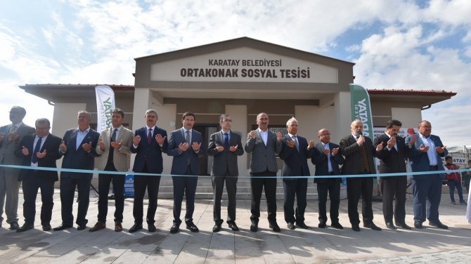 Ortakonak Sosyal Tesisi Hizmete Açıldı