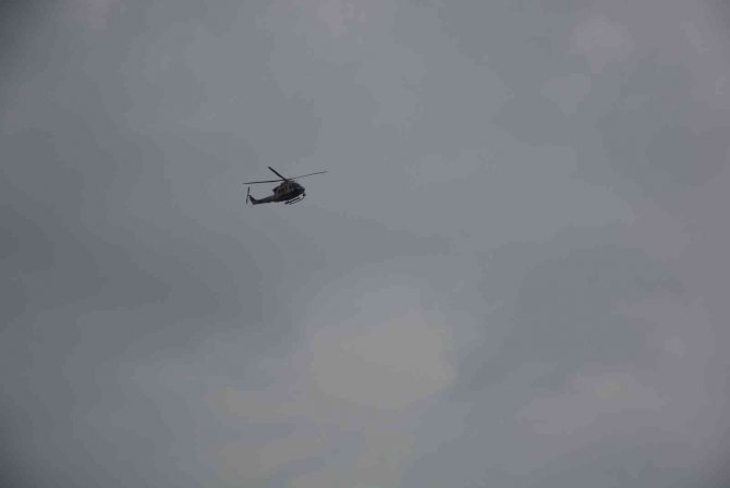 Kaybolan Vatandaşı Arama Çalışmaları Helikopter Desteğiyle Sürüyor