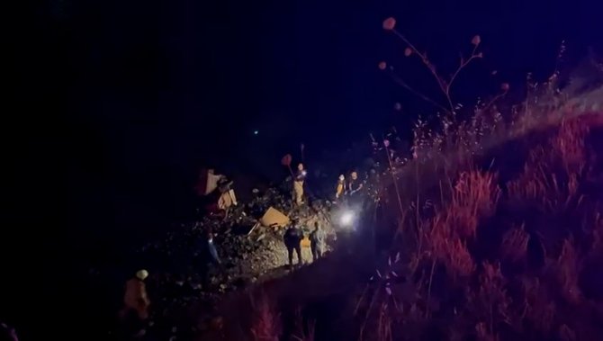 3 Tekerlekli Motosiklet Uçuruma Yuvarlandı, Sürücü Hayatını Kaybetti
