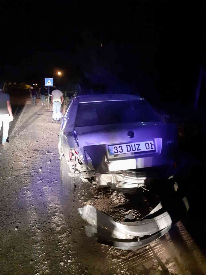 İ̇ki Otomobilin Çarpıştığı Kazada 3 Kişi Yaralandı