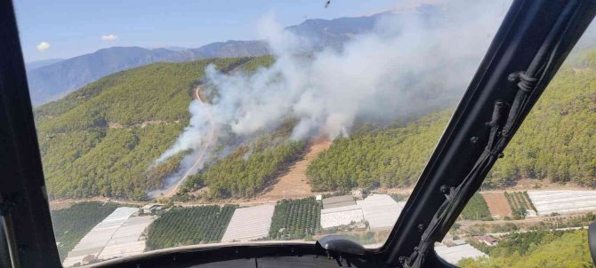 Kumluca’da Orman Yangını Kontrol Altına Alındı
