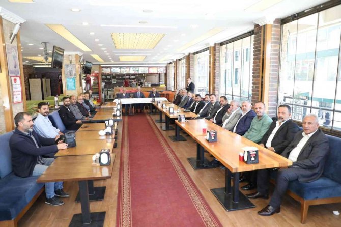 Atso Başkan Adayı Erat Basın Mensuplarıyla Bir Araya Geldi