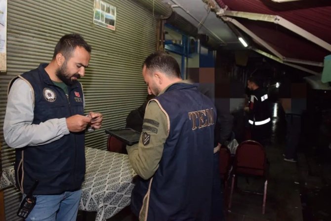Erzincan’da “Huzurlu Sokaklar Ve Terör Suçları Uygulaması”