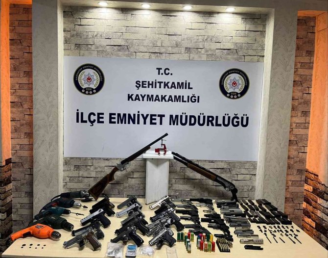 Kaçak Silah İmalathanesine Baskın