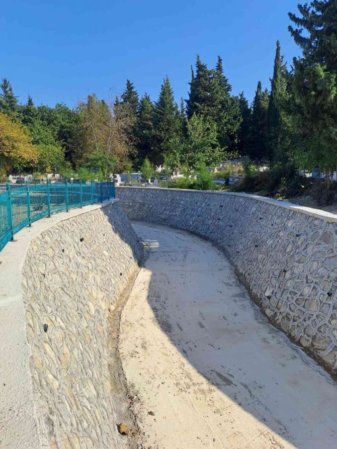 Risk Taşıyan Gürleyik Deresi Islah Edildi