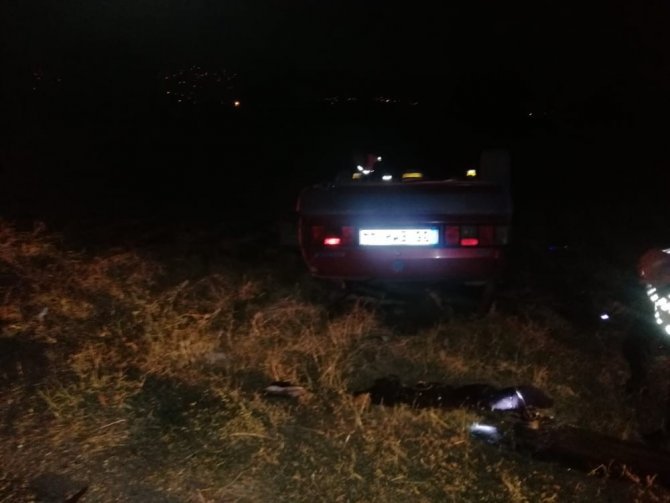 Kazada Otomobilden Fırlayan Sürücü Hayatını Kaybetti