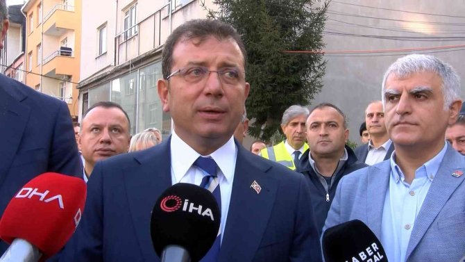 İ̇bb Başkanı İ̇mamoğlu: “Binanın Sağlam Kalan Tek Dairesinde Doğalgaz Aboneliği Var”