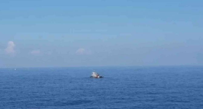 Kocaeli’de Alabora Olan Tekneye Ulaşıldı