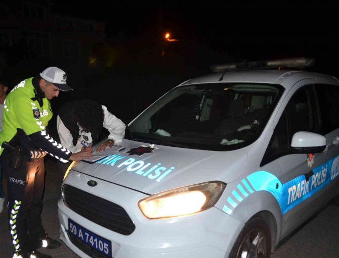 Kovalamaca Sonrası Yakalanan Sürücü Ehliyetsiz Çıktı