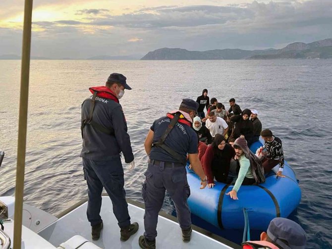 Dalaman’da 27 Düzensiz Göçmen Yakalandı
