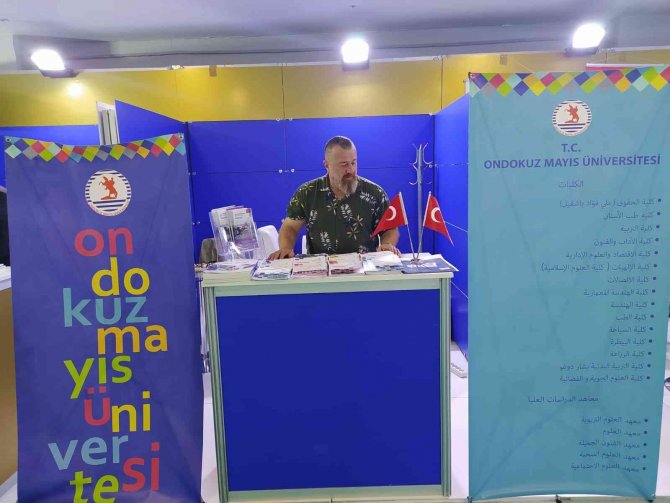 Omü, Uluslararası İ̇stanbul Arapça Kitap Fuarı’nda