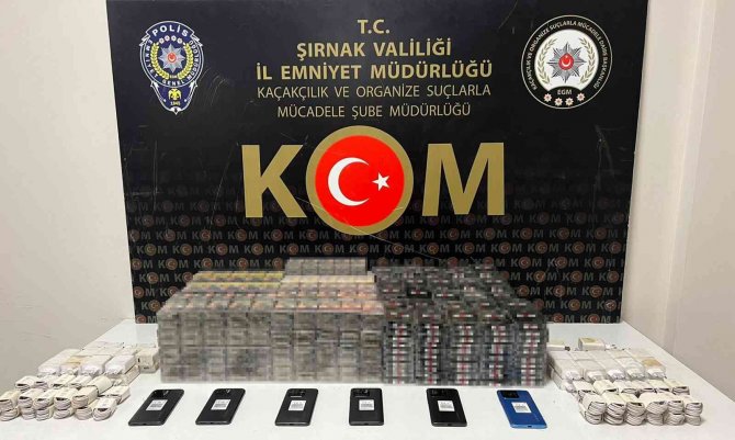 Şırnak’ta Kaçakçılık Ve Asayiş Operasyonu: 65 Gözaltı