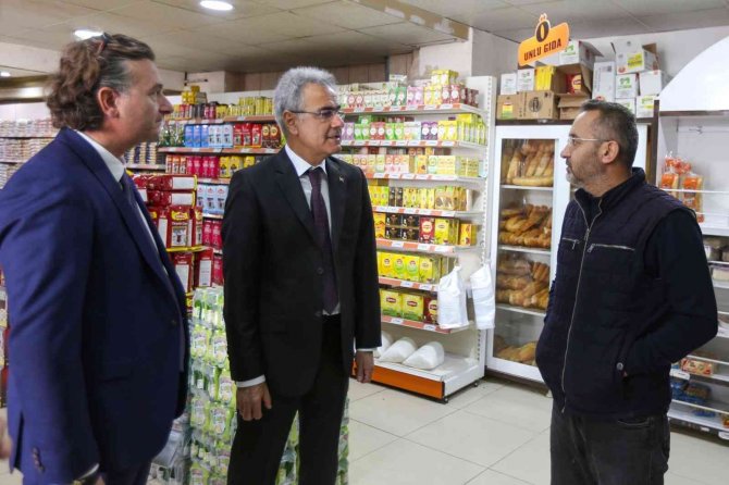 Stso Başkan Adayı Özdemir, Esnafları Tek Tek Ziyaret Etti