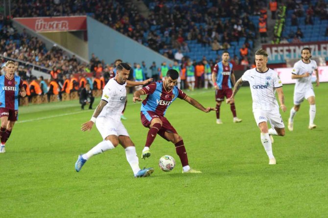 Spor Toto Süper Lig: Trabzonspor: 0- Kasımpaşa:0 (Maç Sonucu)