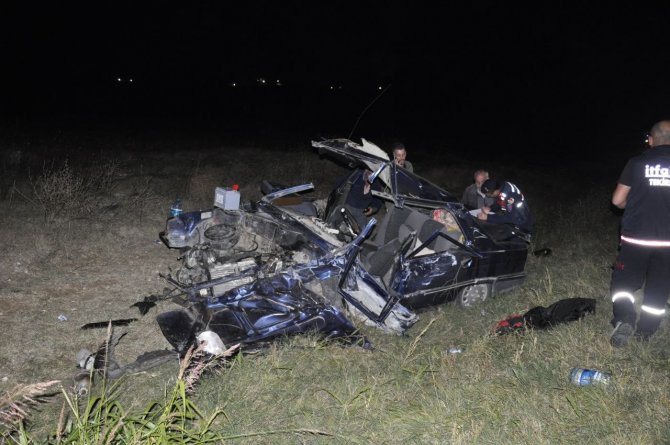 Tekirdağ’da Feci Kaza: 2’si Ağır 9 Yaralı
