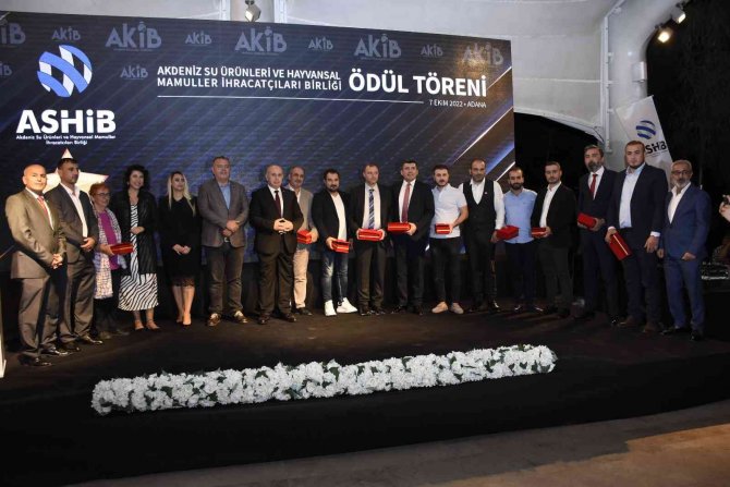 Ashi̇b, Adana’nın Hayvansal Gıda İhracatı Şampiyonlarını Ödüllendirdi