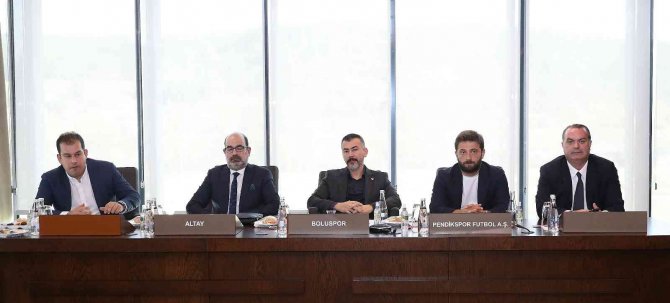 1. Lig Kulüpler Birliği’nden Tff Başkanı Büyükekşi’ye Ziyaret
