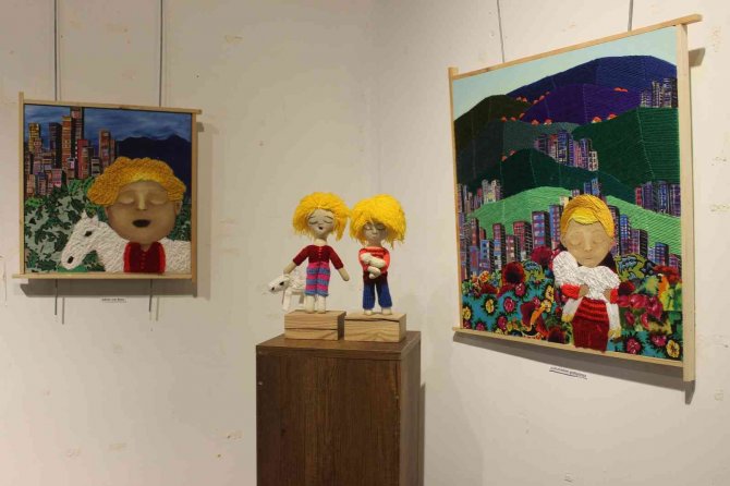 Giresun’da “Doğada Oyun” Temalı Resim Sergisi Açıldı