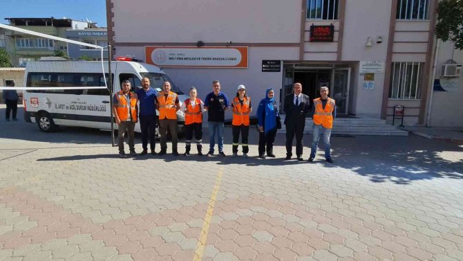 Afad Nazilli’de Afet Eğitimi Ve Tatbikatı Gerçekleştirdi