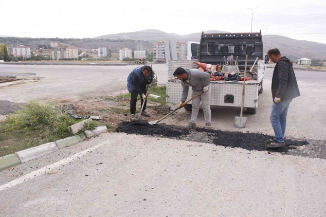 Bünyan’da Asfalt Çalışmaları Sürüyor