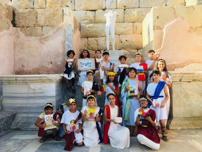 Marmarisli Öğrenciler, Tarih Ve Sanatı Projede Birleştirdi