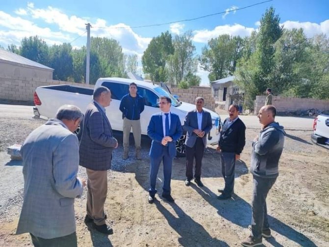 Kaymakam Nasır İnşaatı Devam Eden Aile Destek Merkezi’ni Ziyaret Etti