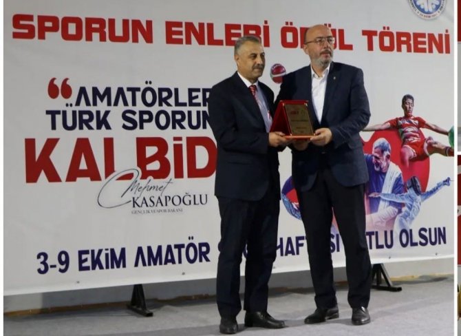Kütahya’da “Sporun Enleri” Ödül Töreni