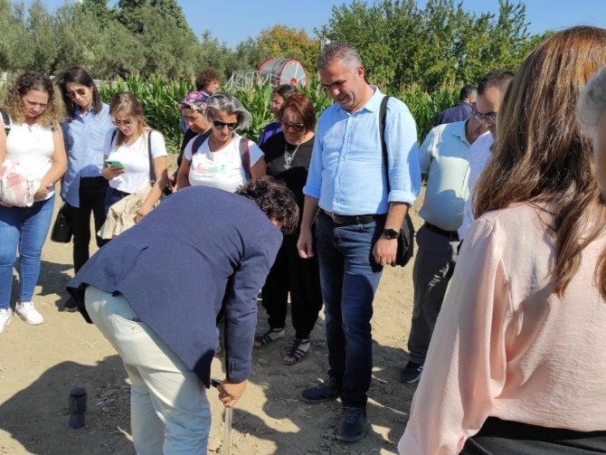 Aydınlı Çiftçilere, Tasarruflu Su Kullanımı Anlatıldı