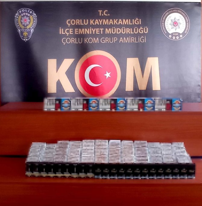 Tekirdağ’da Tütün Ve Makaron Operasyonu