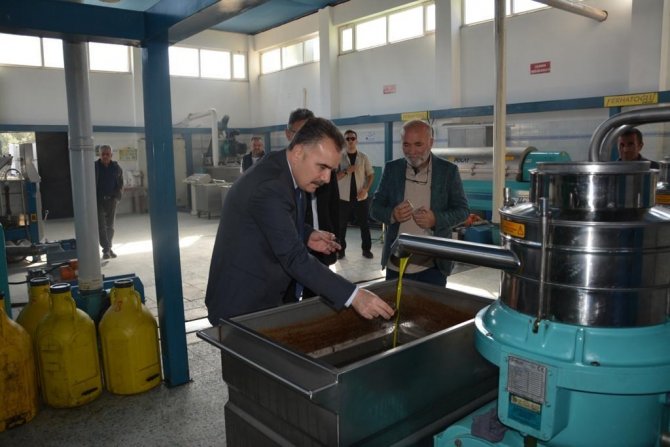 Edremit’te Zeytinin, Zeytinyağına Yolculuğu Başladı