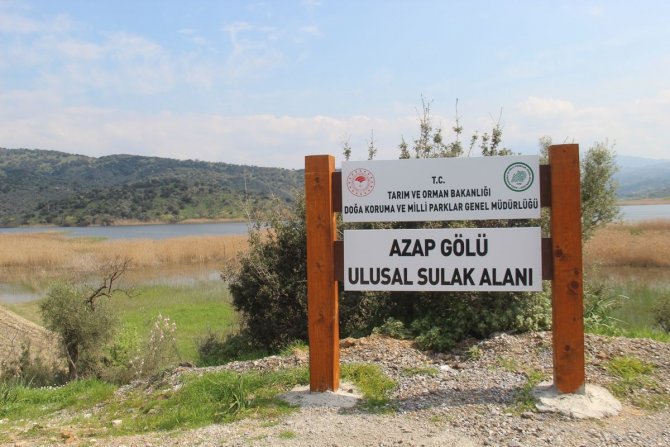Azap Gölü’nde İncelemeler Yapıldı
