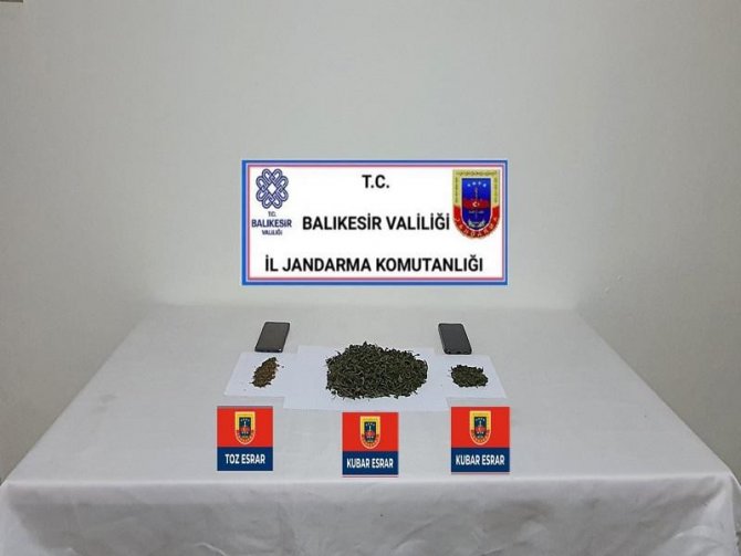 Balıkesir’deki Uyuşturucu Operasyonunda Uyuşturucu Madde Ve 166 Bin Lira Uyuşturucu Parası Ele Geçirildi