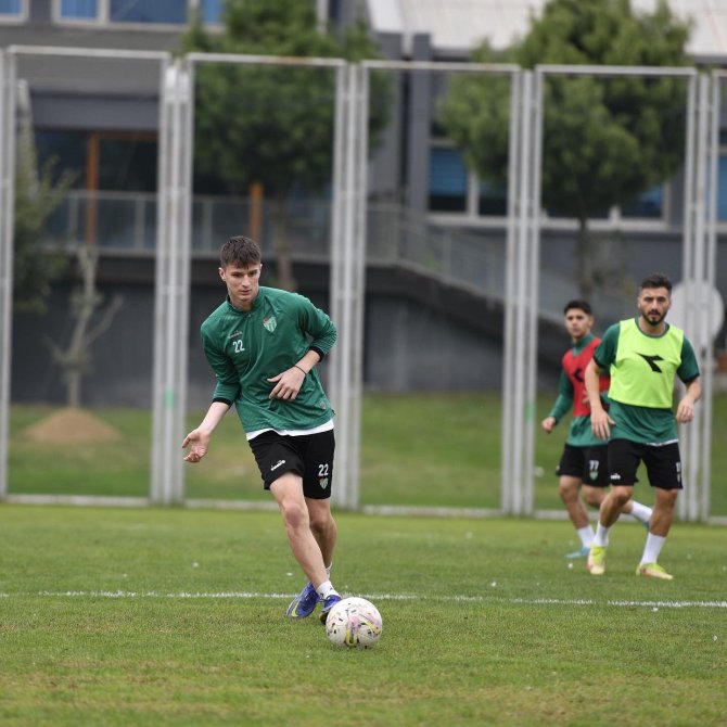 Bursaspor Taktik İdman Yaptı