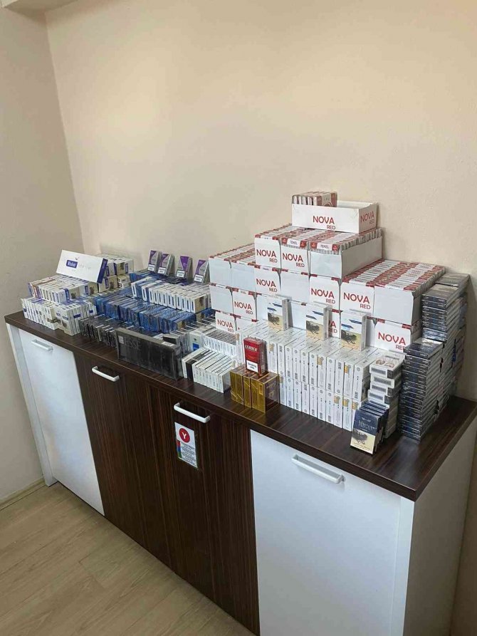 Aşkale’de Kaçak Sigara Operasyonu