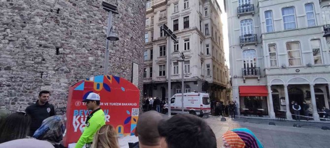 Galata Kulesi’nde Korkunç Olay: Genç Adam Düşerek Öldü